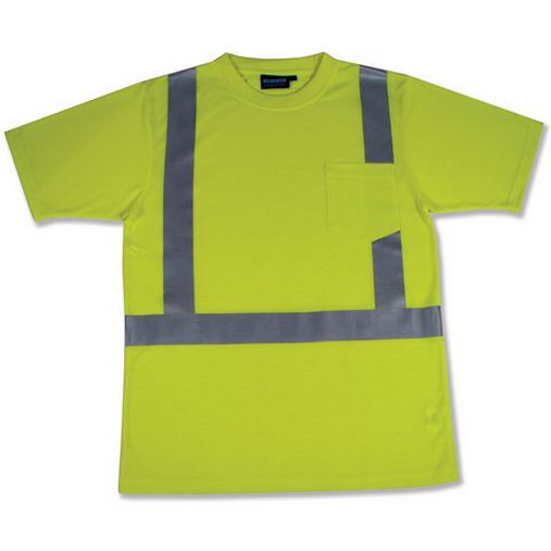 Custom Logo  ERB Class 2 Safety Pocket T-Shirt - 9601S 